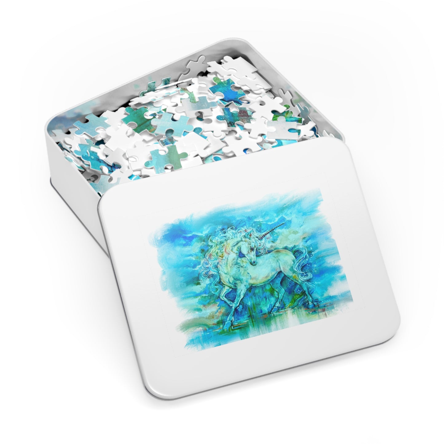 "Renaissance Unicorn" Jigsaw Puzzle (500 & 1000-Piece)