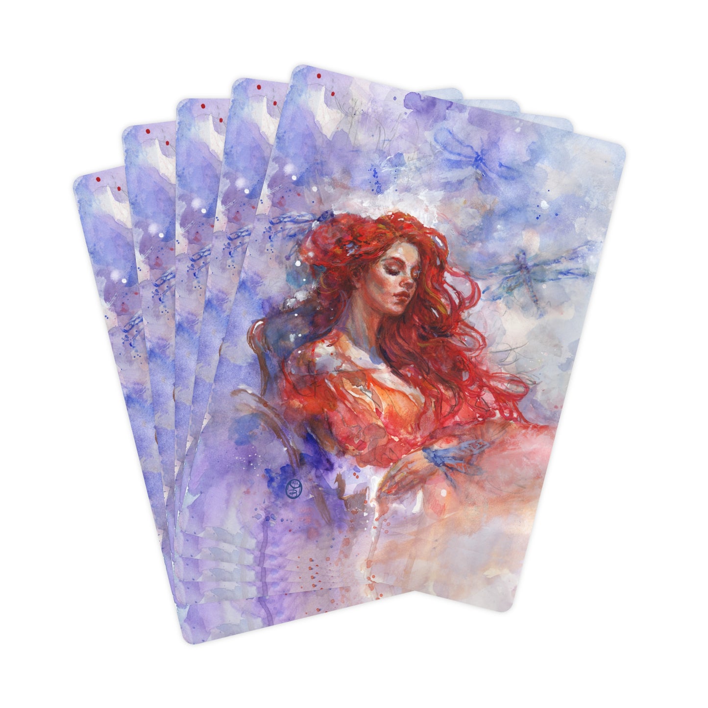 "Dragonfly Dreams" Poker Cards