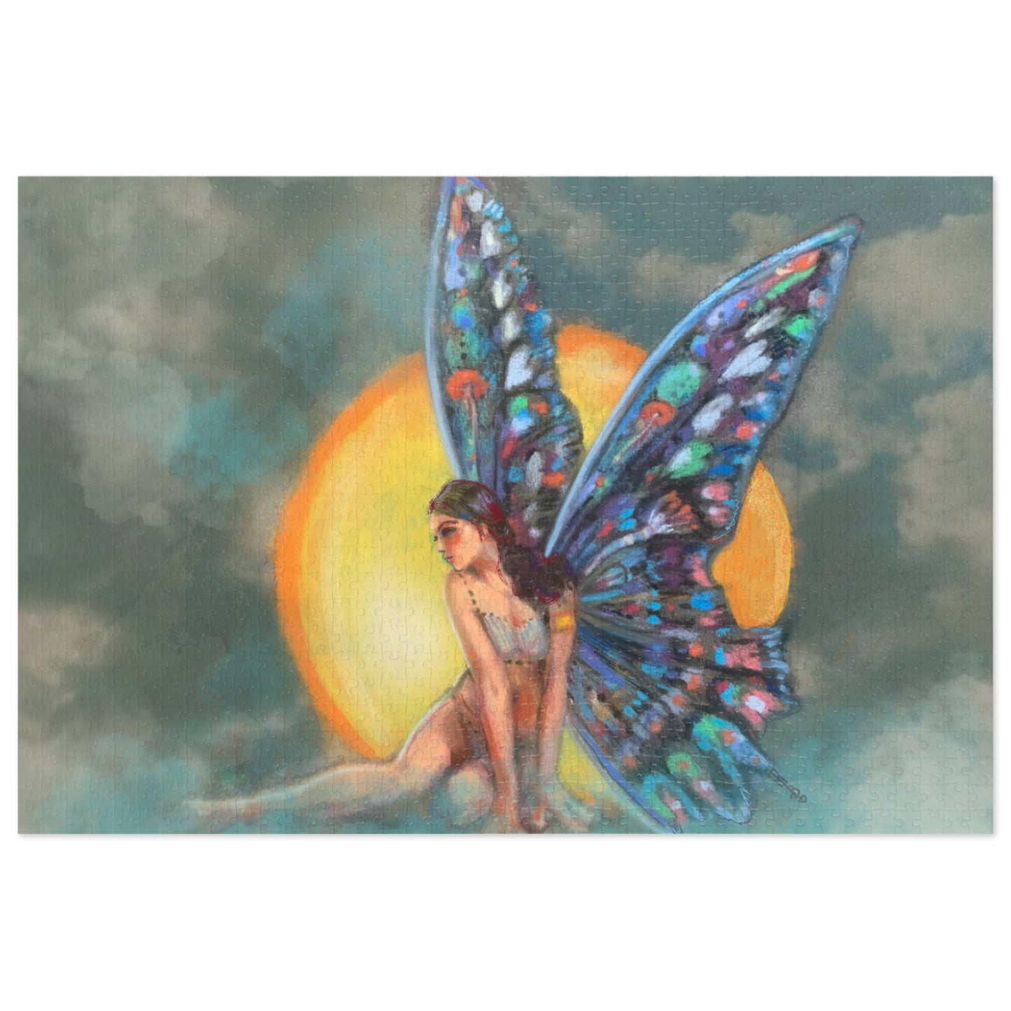 "Wings of Beauty" Jigsaw Puzzle (500 & 1000-Piece)