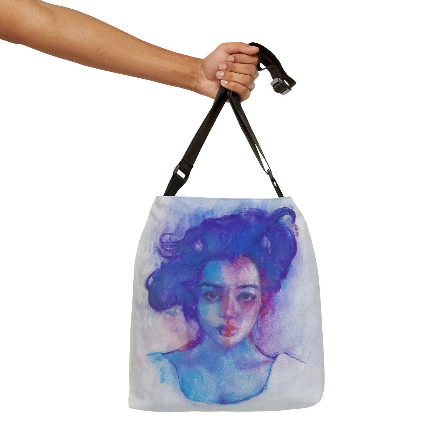 "Whispers in Blue" Tote Bag