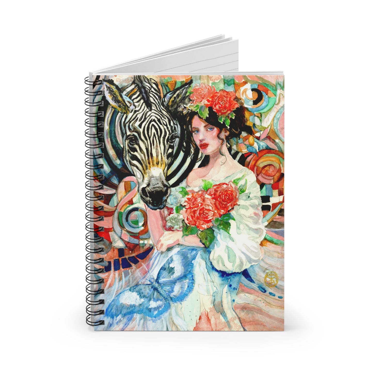 "Little Wing" Spiral Notebook - Ruled Line