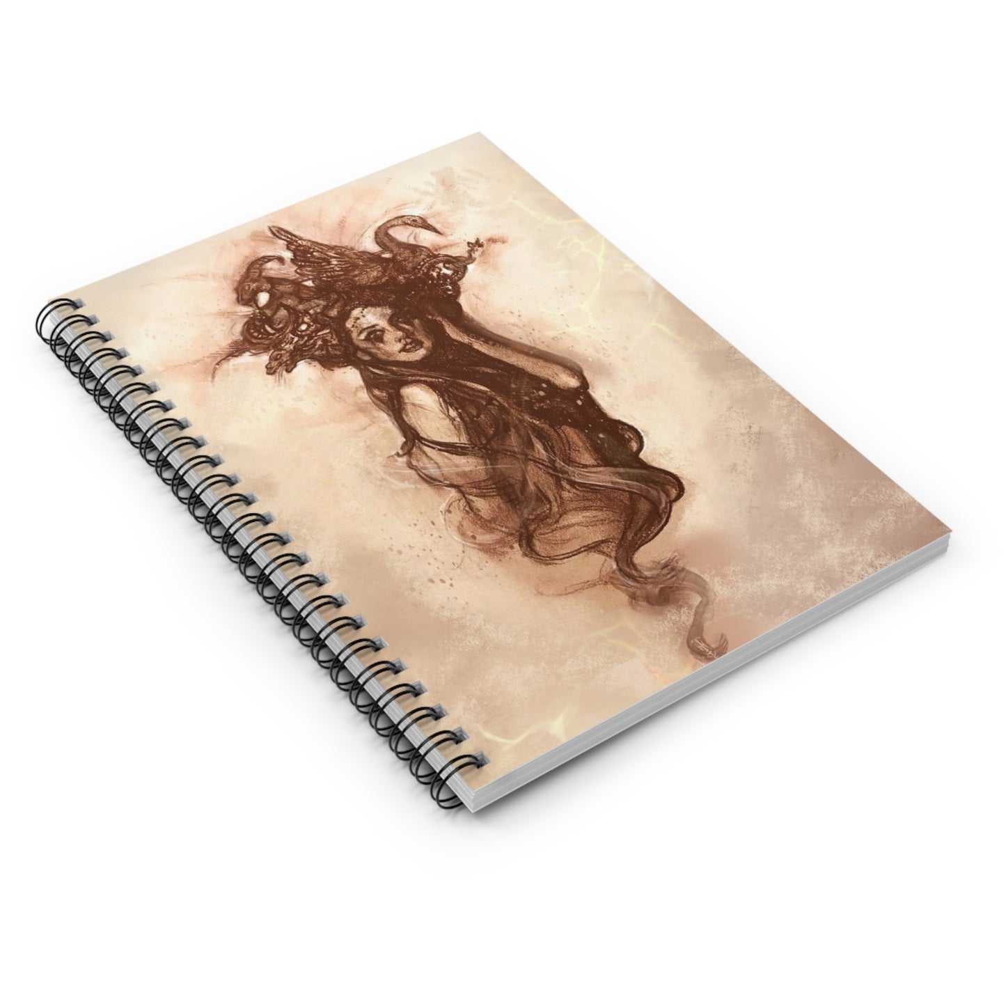 "The Headdress" Spiral Notebook - Ruled Line
