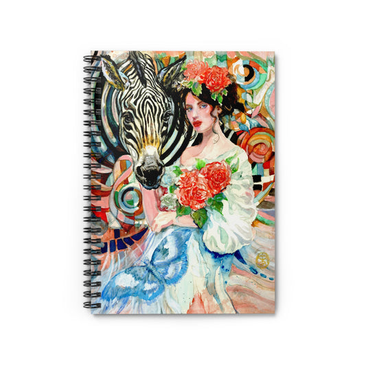 "Little Wing" Spiral Notebook - Ruled Line