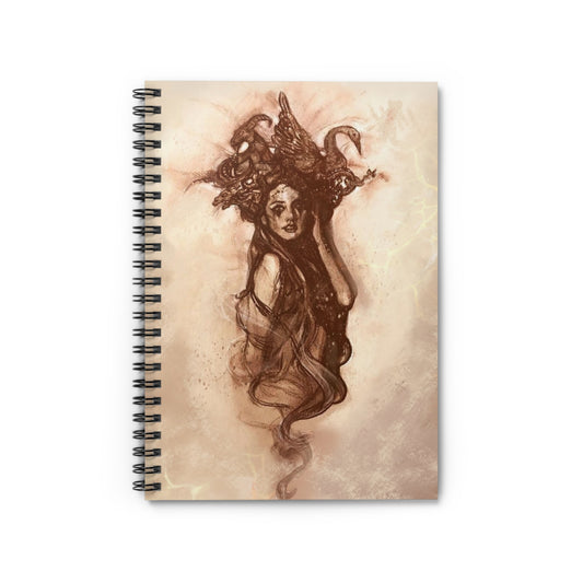 "The Headdress" Spiral Notebook - Ruled Line