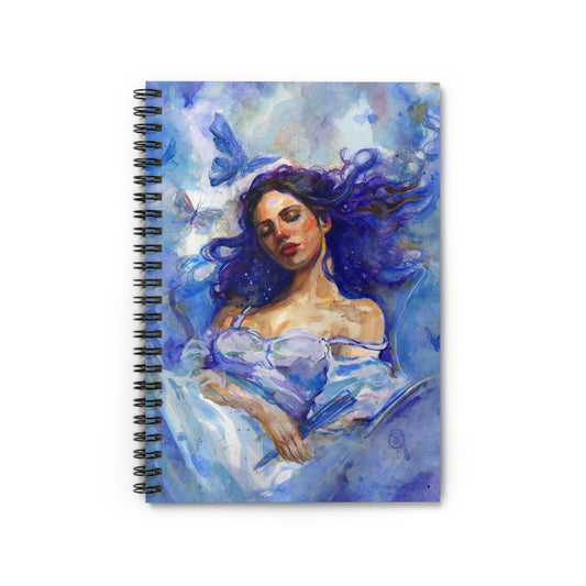 "Butterfly Dreamer" Spiral Notebook - Ruled Line