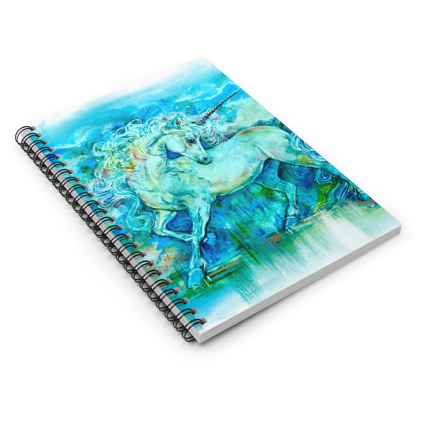 Unicorn Spiral Notebook - Ruled Line