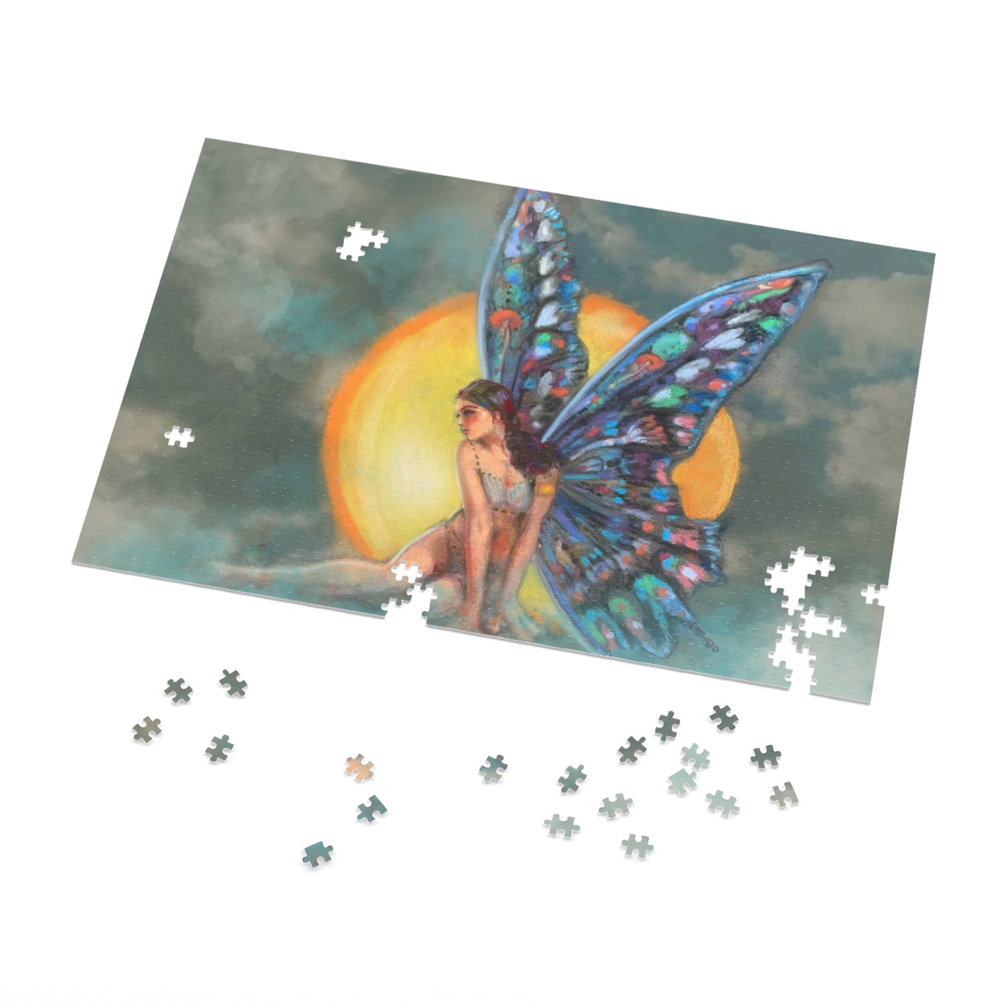 "Wings of Beauty" Jigsaw Puzzle (500 & 1000-Piece)