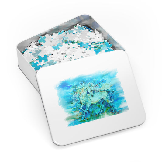 "Renaissance Unicorn" Jigsaw Puzzle (500 & 1000-Piece)