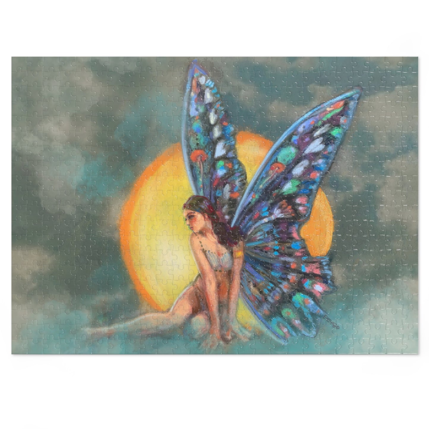 "Wings of Beauty" Jigsaw Puzzle (500 & 1000-Piece)