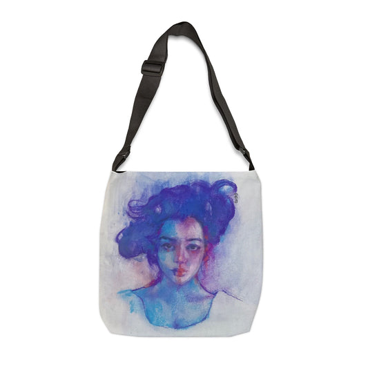 "Whispers in Blue" Tote Bag
