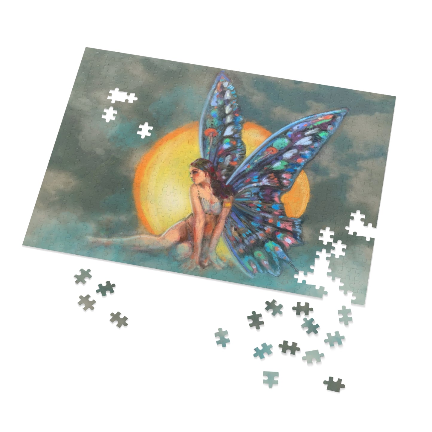"Wings of Beauty" Jigsaw Puzzle (500 & 1000-Piece)