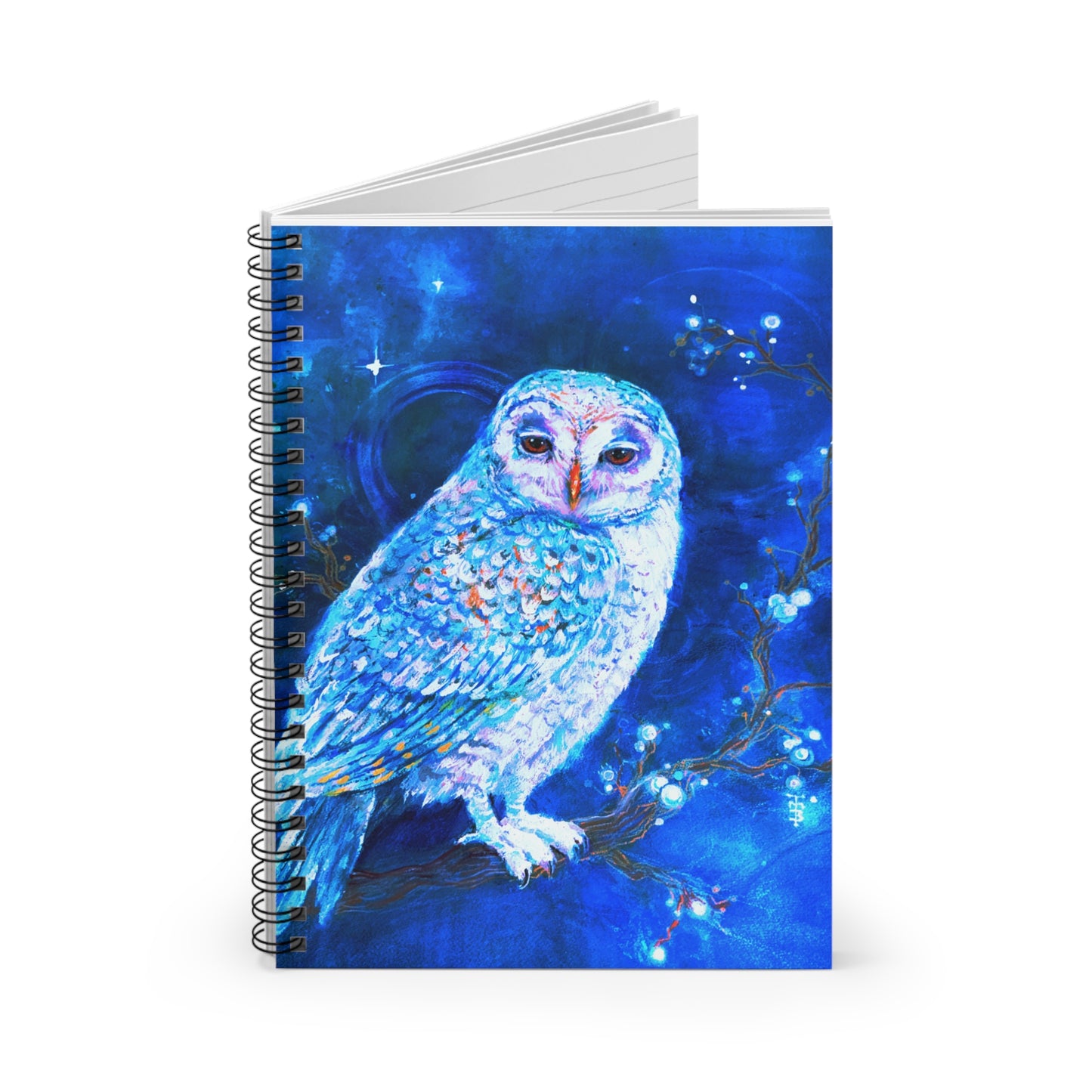 "Magical Gaze" Spiral Notebook - Ruled Line