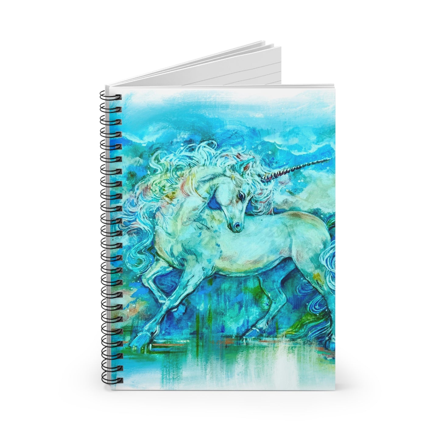 Unicorn Spiral Notebook - Ruled Line