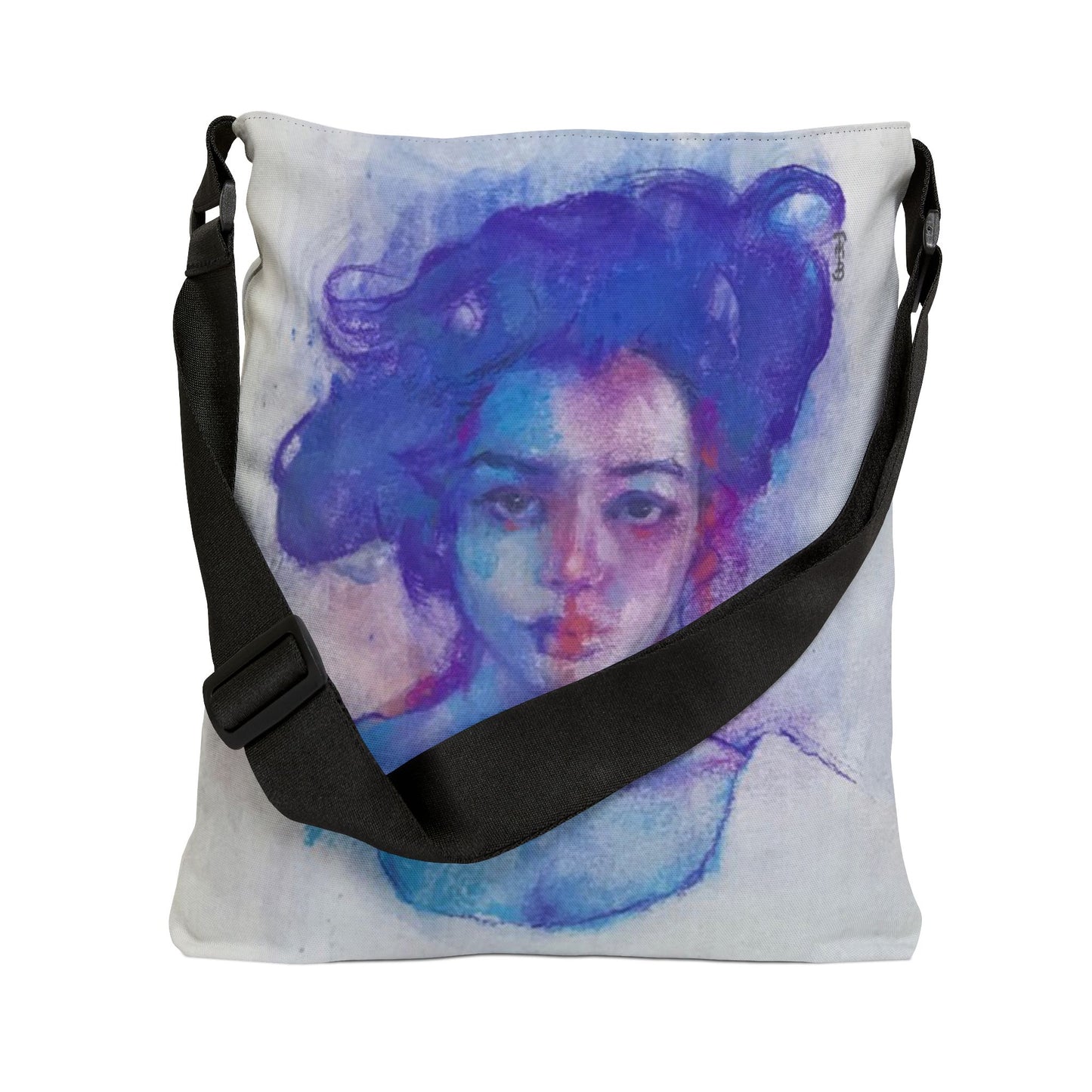 "Whispers in Blue" Tote Bag