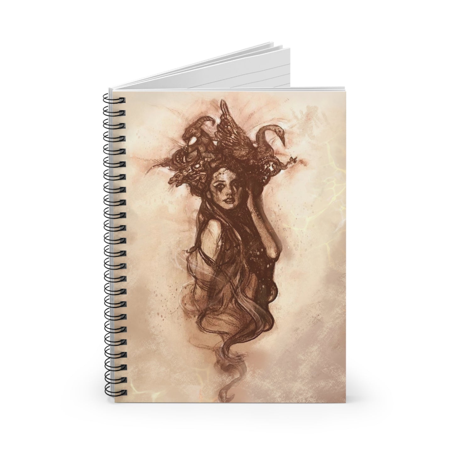 "The Headdress" Spiral Notebook - Ruled Line