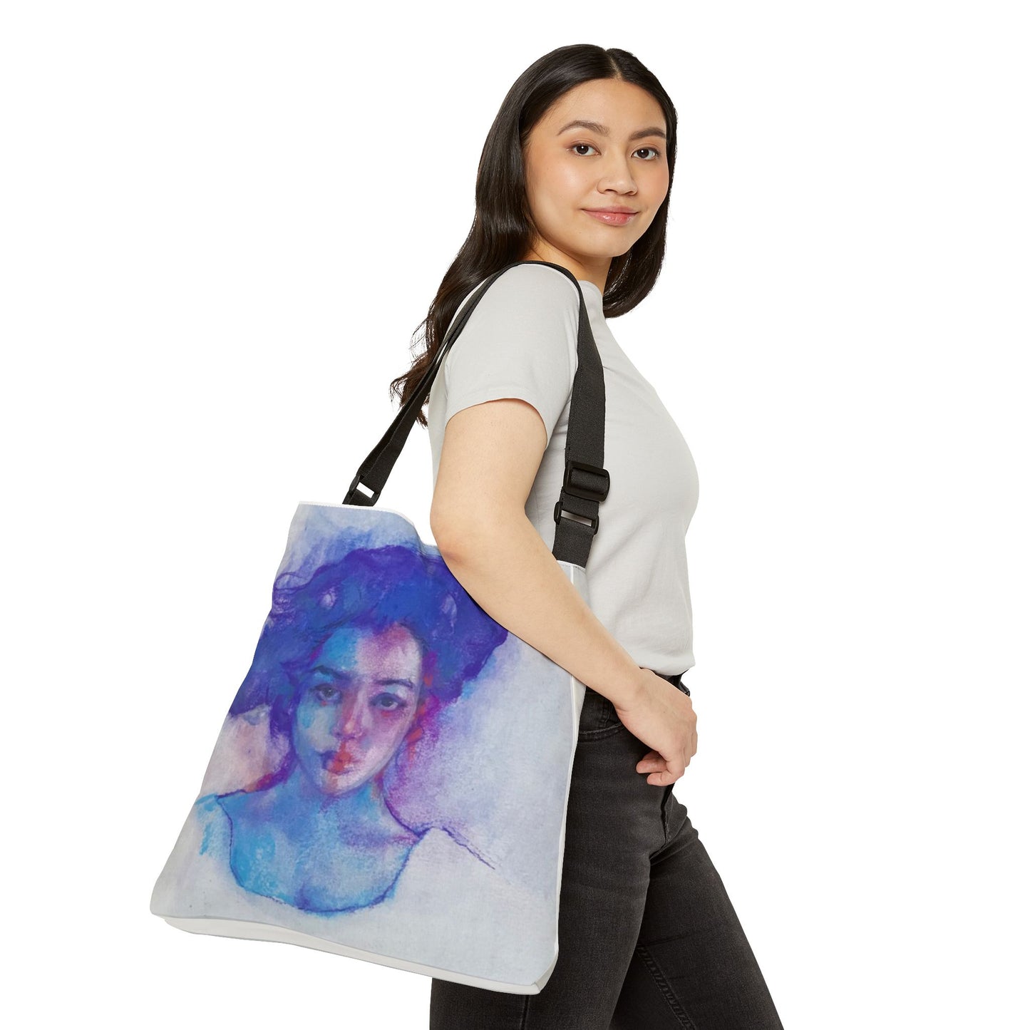 "Whispers in Blue" Tote Bag